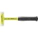 Halder 3377130 Mallet with Break-Proof Steel Tube Handle, Yellow, 30 mm