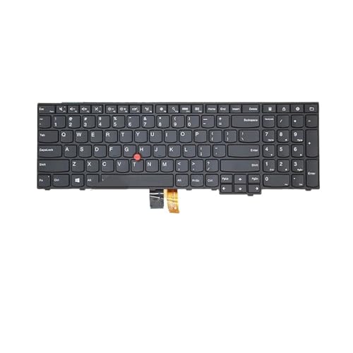 US/RU/SP �m�[�g�p�\�R���̃L�[�{�[�h�A�݊����̂��� Lenovo�AIBM ThinkPad E540 E531 T540 T550S T560S T540P W550 L540 W541 L570 L560 �o�b�N���C�g�t��(US With Hol