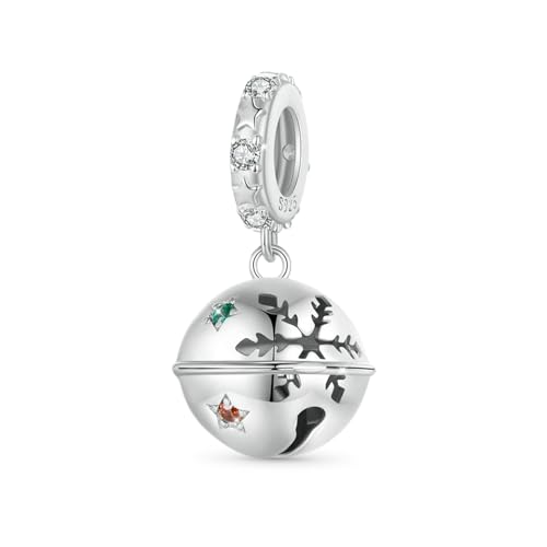 Image of GNOCE Christmas Charm Sterling Silver Pendant Bead