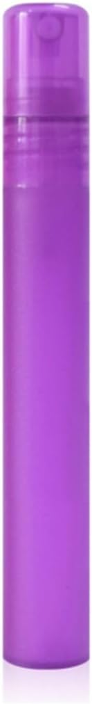 SECFOU Mini Perfume Spray Bottles Random Color 24pcs 10ml Refillable Portable Plastic Empty Spray Bottle for Travel and Outdoor Use