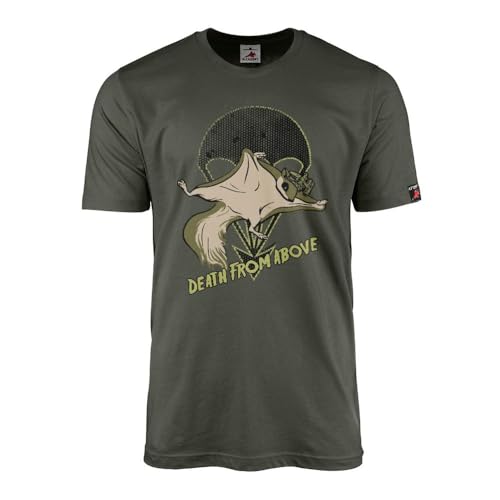 T-shirt Parachutistes Death from Above Airborne Operator Militaire