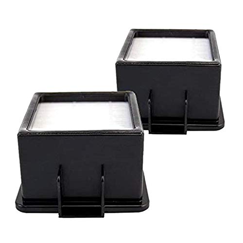 HQRP 2-Pack Filters Replacement for Dirt Devil F43, 2PY1105000, 1PY1106000 compatible with Dirt Devil UD20005 UD20010 Cyclonic Quick Vac Upright Vacuums