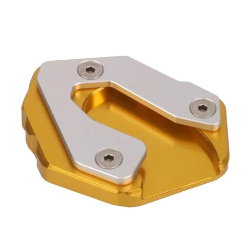 Support béquille Tracer 900 GT extension élargisseur béquille latérale or