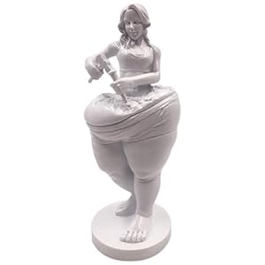 Yoga vrouw beeldje – gewichtsverlies godin standbeeld, mindfulness dame beeldje | Serenity Woman Sculpture, Creative Woman Resin Sculpture voor schoonheidssalon, gezondheidszaal, grappige geschenken