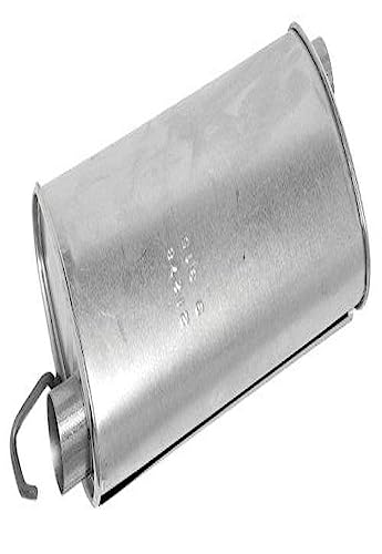 Image of Walker Quiet-Flow SS 21278 Direct Fit Exhaust Muffler 2.25 inch Inlet (ID) 2.25 inch Outlet (ID) for Chevrolet C1500