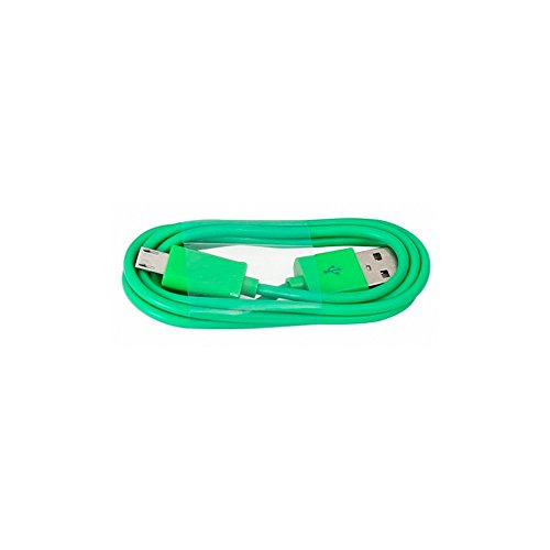 Preisvergleich Produktbild OMEGA KABEL microUSB-USB 1M grün