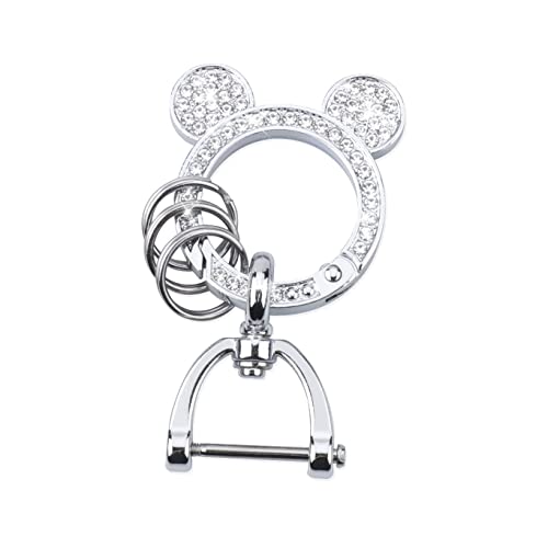 Crystal Rhinestone Keychain For Women, Cute Keychains Accessories For Girls, Bling Universal Key Chain Ring Clips For Car Keys,Key Holder For Keychain #TOP1