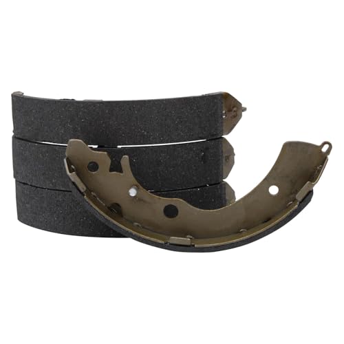 Image of Detroit Axle - Brake Kit for 2003-2008 2012-2014 Honda Civic, Front Ceramic Brake Pads with Hardware Rear Semi-Metallic Brake Shoes 2004 2005 2006 2007 2013 Replacement