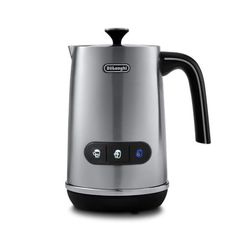 De'Longhi LatteMix Cold and Hot Frother for Dairy and Plant-based...