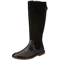 Kickers Kick Titanium, Botas a la Altura de Rodilla Mujer, Negro, 38 EU