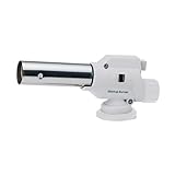 【Amazon.co.jp 限定】 新富士バーナー 日本製 パワートーチ ガスバーナー 逆さ使用可能 炙り調理 溶接 火力調節 火口径:22mm 小型 ホワイトRZ-731SWH