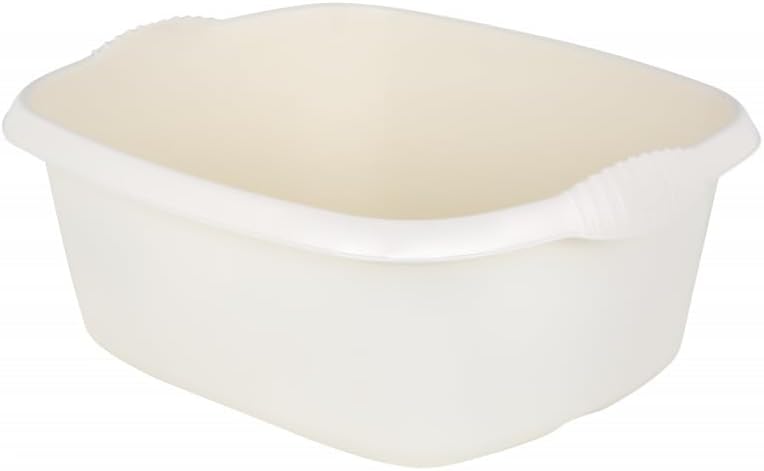 Sterilite Durable Reinforced Plastic 12 Quart Kitchen Dishpan, White (16 Pack - View #8