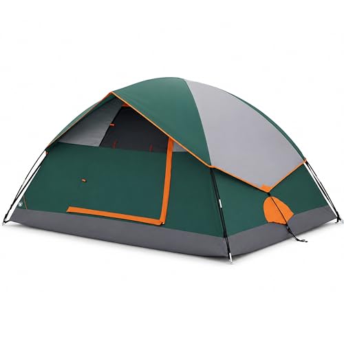 HealSmart Camping Tent 2 Person, Tent for Camping Waterproof...