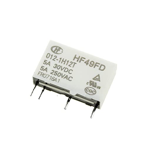 Relais miniature HF49FD commutation stable 5A pour automatisme