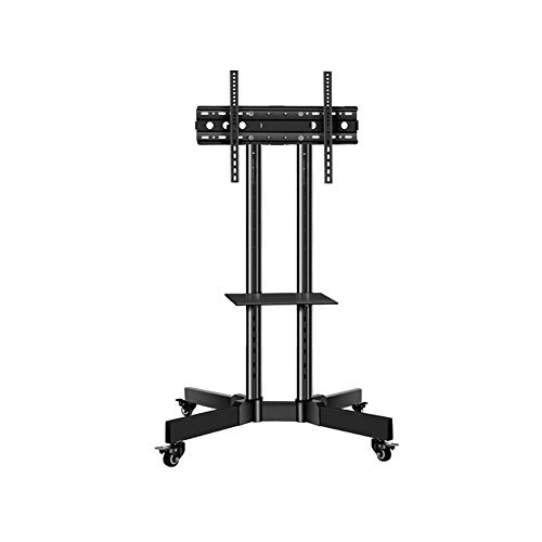 Soporte móvil TV para 32-65 pulgadas con ruedas y estante miniatura 1
