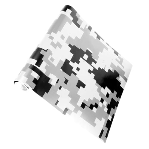 Vinyle camouflage pour covering voiture complet HEMOTON film autocollant retirable PVC véhicule DIY