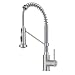Kraus KPF-1610SSCH Bolden Kitchen Faucet, 18 inch, Stainless Steel/Chrome
