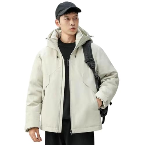 Veste d'hiver à capuche homme style décontracté pour la ville
