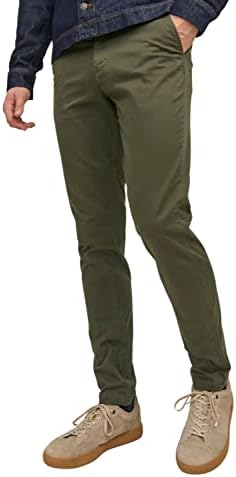 JACK & JONES Jpstmarco Jjbowie Sa Black Noos - Spodnie Mężczyźni
