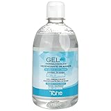 Tahe Dermoprotect Gel Hidroalcohólico Higienizante De Manos con Extracto original de Limón y Glicerina (500 ml - Botella transparente con tapón)
