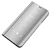 Produktbild Jacyren Huawei P30 Lite Leder Hülle, Huawei P30 Pro Handyhülle Spiegel Schutzhülle Flip Tasche Case Cover für Huawei P30, Stand Feature Bumper Hülle für Huawei P30 Pro Lite