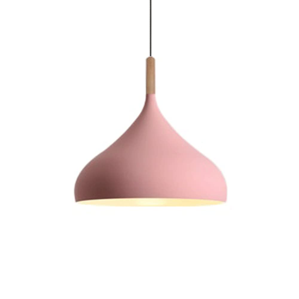 Lampe suspendue pour plafond incliné et mansarde | Luminaire réglable métal et bois