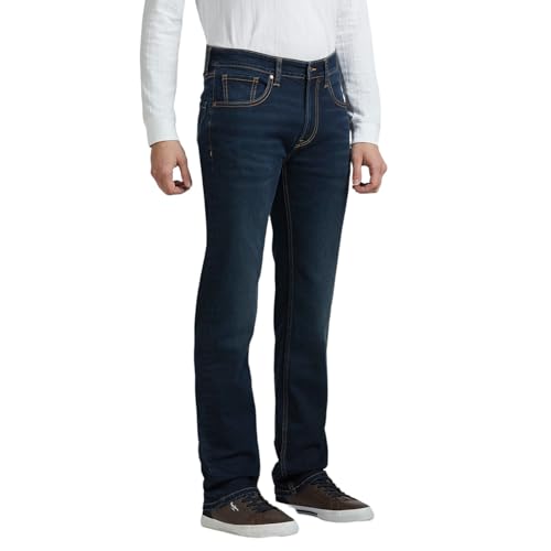 Image of Pepe Jeans Men's Regular Fit Jeans | Mid Rise | Holborne Fit | Jeans for Man