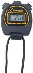 Big Display Coach's Stop Watch w/ Lap Counter (Shock/Water Resistant) All Sports: Football/Soccer/Hockey/Running/Swimming/Etc by Fieldhouse Authentics