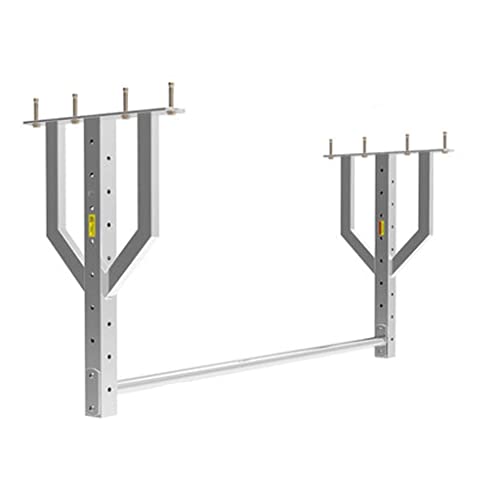 Pull Up Bar Indoor Home Fitness Strength Training Pull-Up Bar,Double Ceiling Pull-Up Wall Mount/Professional Quality And Gym Certified,Bag Eyelet For Boxing Trainings. (Color : B) #TOP2