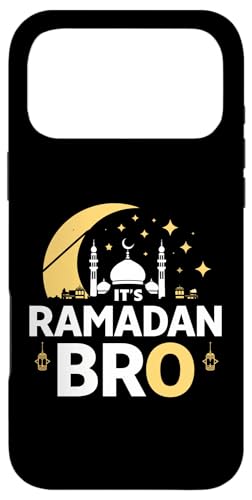 It's Ramadan Bro Happy Fasting�C�X�������̎O�����C�X�������k �X�}�z�P�[�X iPhone 17 Pro Max �p