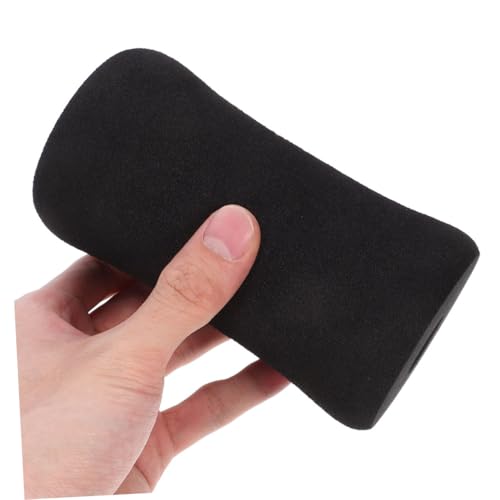 Abaodam 6 piezas cubiertas de espuma para extensión de pierna, almohadillas de pie para máquina, reemplazo para equipo de gimnasio para ejercicio en casa, entrenamientos de fuerza miniatura 4