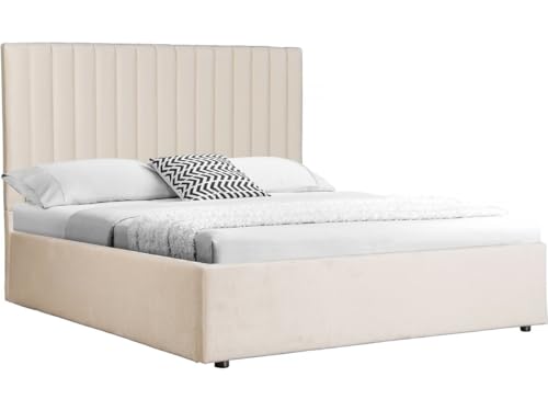 Habitat et Jardin Cama con arcón MIA - 140 x 190 cm - Beige
