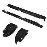 Keliejnese for DOD ge Ram Pickup 2002-2008 4Pcs Quad Cab Rocker Panels & Cab Corners Set