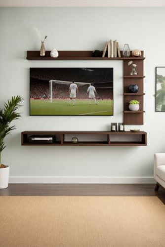 Bros Moon MDF C Shaped 32 inches Tv Cabinet for Wall for Living Room/Kid's Room/Bedroom (Suitable for Upto 32 inches Smart tv) view 2