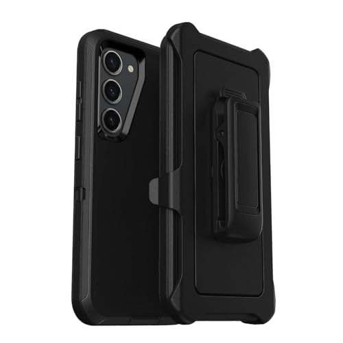 Defender Case for Samsung Galaxy S23 5G Defender Screenless Case for Galaxy S23 5G, Includes Holster Clip Kickstand, Black by Gakenweier - Used condition - CA$13.47