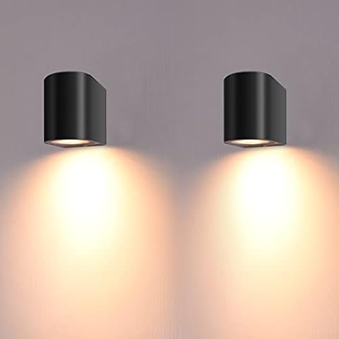 FUDESY Outdoor Down Wall Lights 2-Pack Cover
