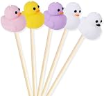 8 Pcs Aiguilles de tricot, Silicone Blunt Aiguille Couverture de tricot Aiguile Cap Plug Protecteurs d'aiguilles Accessoires pour Aiguillères Décoration