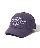 キャンバス6パネルキャップ CANVAS 6PANEL CAP 101254051006 PURPLE ONE SIZE