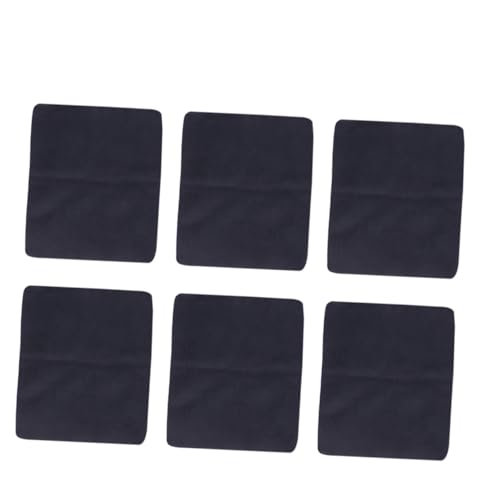 WRITWAA 6Piezas Cleaning Cloths For Eyeglasses Jewelry Screens Delicate Surfaces Soft Reusable Quick Drying