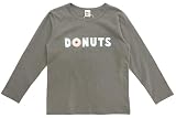[Bee] ビー プリントTシャツ ガールズ ボーイズ 女の子 男の子 キッズ 春 秋 冬 taa05044 140cm DONUTS×チャコール