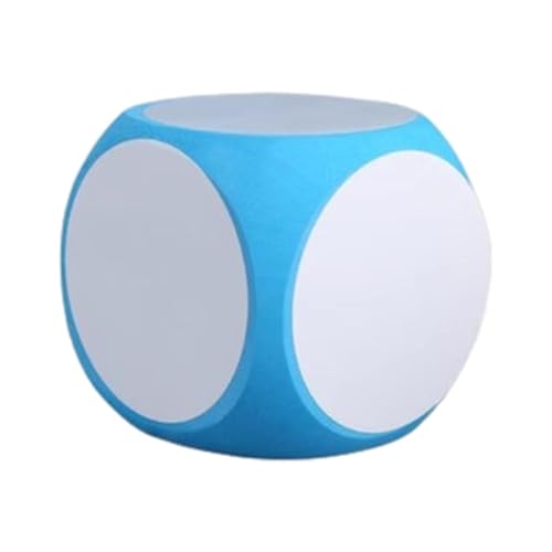 Gioco d'indovini: con questi grandi cubetti di schiuma puoi progettare il tuo quiz, verità o dovere, lotteria e altri giochi per giocattoli per bambini. Basta usare un pennarello per scrivere o disegnare sui cubi e godere delle infinite possibilità.