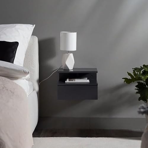 Table de chevet murale pour chambre et petits espaces studio