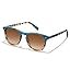 1-2. Ocean Blue Tortoise Frame Gradient Brown Lens