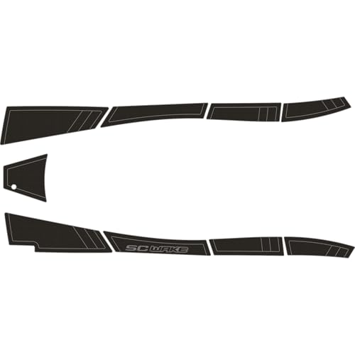 SC Wake Premium Traction Mats Made for Yamaha EX, EX Sport/Deluxe, 6mm Marine Grade PWC Decking, Diamond Cut Non-Slip Mat - Adhesive Comfort Series Classic Design Mats -