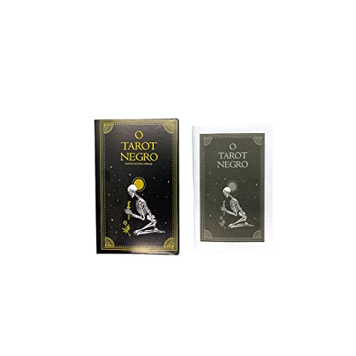 Baralho O Tarot Negro Deck com 22 cartas