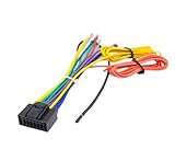 Goodsby Harness Wire Replacement For Alpine Car Radio ILX-007 ILX-107 ILX-F259 ILX-F309 ILX-F309TCM ILX-F309TND ILX-F411 ILX-W650 ILX-W670 INA-W900BT INE-S920HD INE-W940 INE-W957HD INE-W960 INE-W970HD