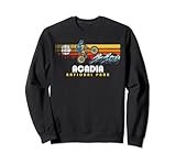 Photo Gallery retro 80s acadia national park mountain biker felpa Photo Gallery retro 80s acadia national park mountain biker felpa