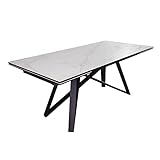 esstisch 180x90 Der Clou des Tisches: die Tischplatte ist in drei Stufen verlängerbar - So kannst Du den Tisch variabel von 180 cm Länge auf 220 cm oder bis zu 260 cm verlängern