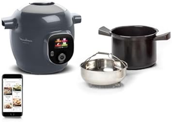 Ce851hf0 - Cookeo+ Smart High Pressure Multicooker, 6 L, 150 built-in recipes, Unattended, Intuitive display, Step-by-step cooking guide