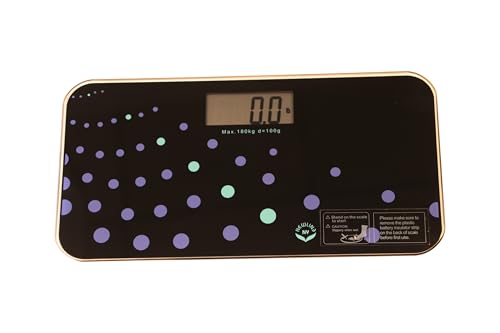NewlineNY Step-on Mini Reise Badezimmerwaage - Fashionable Wave – Ansicht 1